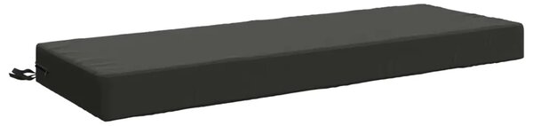 Jastuk za sjedalo SOEST 100% poliester Antracit - Antracit 120 x 40 x 10 cm Poliester