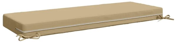 Jastuk za sjedalo SOEST 100% poliester Bež 120 x 40 x 10 cm - Bež 120 x 40 x 10 cm Poliester