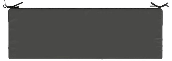 Jastuk za sjedalo SOEST 100% poliester Antracit - Antracit 120 x 40 x 10 cm Poliester