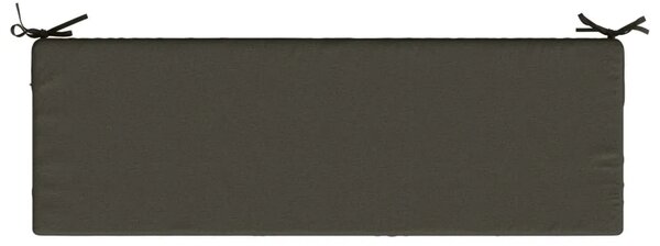 Jastuk za sjedalo SOEST 100% poliester Antracit - Antracit 120 x 40 x 10 cm Melange