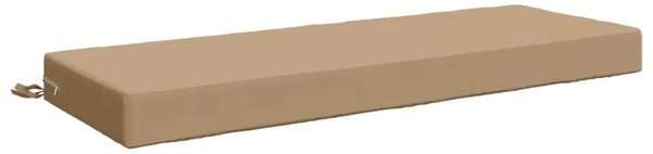 Jastuk za sjedalo SOEST 100% poliester Pijesak 120 x 40 x 10 cm - Pijesak 120 x 40 x 10 cm Melange