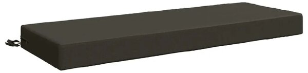 Jastuk za sjedalo SOEST 100% poliester Antracit - Antracit 120 x 40 x 10 cm Melange