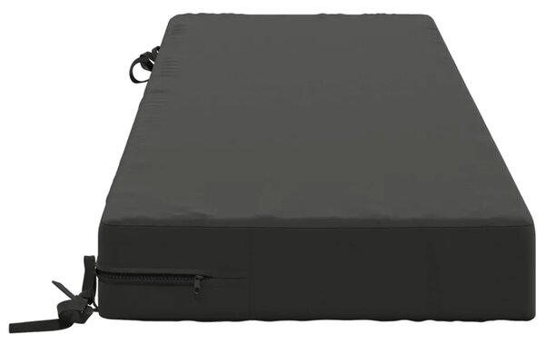 Jastuk za sjedalo SOEST 100% poliester Antracit - Antracit 120 x 40 x 10 cm Poliester