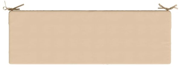 Jastuk za sjedalo SOEST 100% poliester Krem 120 x 40 x 10 cm - Krem 120 x 40 x 10 cm Melange