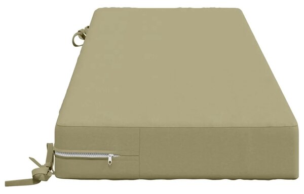 Jastuk za sjedalo SOEST 100% poliester Svijetlo zelena - Svijetlo zelena 120 x 40 x 10 cm Melange