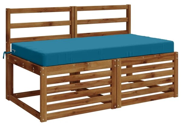 Jastuk za sjedalo SOEST 100% poliester Svjetloplava - Svjetloplava 120 x 60 x 10 cm Poliester