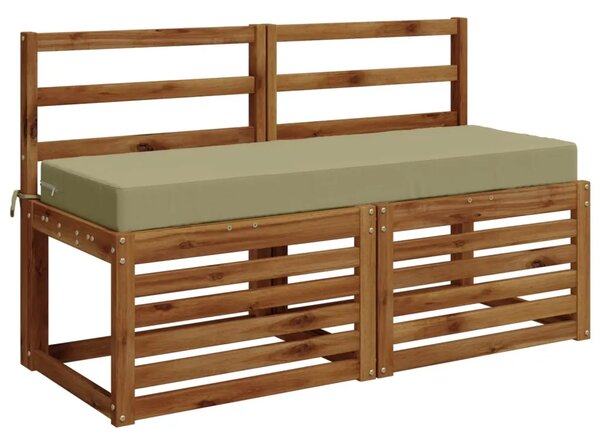 Jastuk za sjedalo SOEST 100% poliester Svijetlo zelena - Svijetlo zelena 120 x 40 x 10 cm Melange