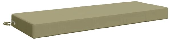 Jastuk za sjedalo SOEST 100% poliester Svijetlo zelena - Svijetlo zelena 120 x 40 x 10 cm Melange