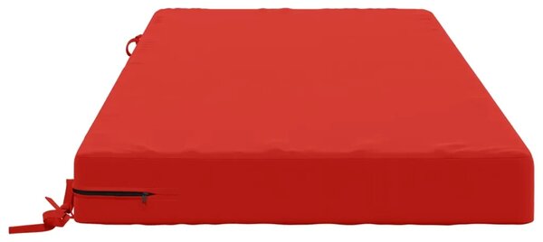 Jastuk za sjedalo SOEST 100% poliester Crvena 120 x 60 x 10 cm - Crvena 120 x 60 x 10 cm Poliester