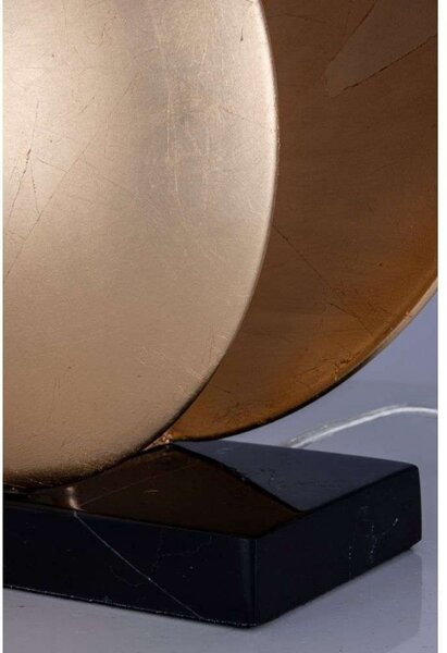 Globen Lighting ORBIT stolna lampa, mesing, visina 32 cm, Zlato / mjed, Dnevni boravak/blagovaonica, Metal