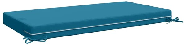 Jastuk za sjedalo SOEST 100% poliester Svjetloplava - Svjetloplava 120 x 60 x 10 cm Poliester