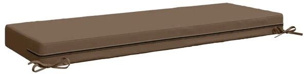 Jastuk za sjedalo SOEST 100% poliester Sivosmeđa - Sivosmeđa 120 x 40 x 10 cm Melange