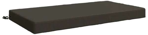 Jastuk za sjedalo SOEST 100% poliester Antracit - Antracit 120 x 60 x 10 cm Melange