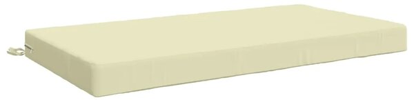 Jastuk za sjedalo SOEST 100% poliester Krem 120 x 60 x 10 cm - Krem 120 x 60 x 10 cm Poliester
