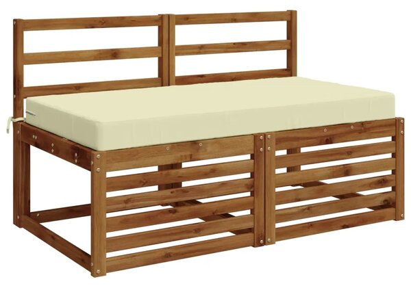 Jastuk za sjedalo SOEST 100% poliester Krem 120 x 60 x 10 cm - Krem 120 x 60 x 10 cm Poliester