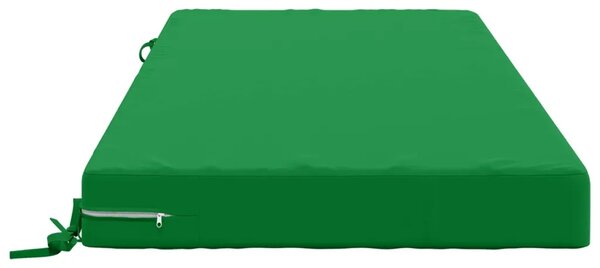 Jastuk za sjedalo SOEST 100% poliester Zelena 120 x 60 x 10 cm - Zelena 120 x 60 x 10 cm Poliester