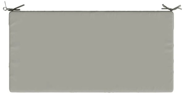 Jastuk za sjedalo SOEST 100% poliester Siva 120 x 60 x 10 cm - Siva 120 x 60 x 10 cm Poliester