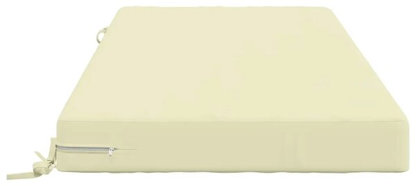 Jastuk za sjedalo SOEST 100% poliester Krem 120 x 60 x 10 cm - Krem 120 x 60 x 10 cm Poliester