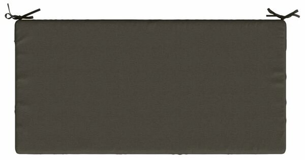 Jastuk za sjedalo SOEST 100% poliester Antracit - Antracit 120 x 60 x 10 cm Melange