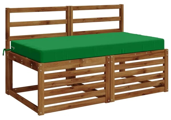 Jastuk za sjedalo SOEST 100% poliester Zelena 120 x 60 x 10 cm - Zelena 120 x 60 x 10 cm Poliester
