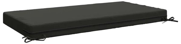 Jastuk za sjedalo SOEST 100% poliester Antracit - Antracit 120 x 60 x 10 cm Poliester
