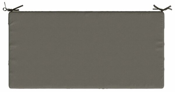 Jastuk za sjedalo SOEST 100% poliester Siva 120 x 60 x 10 cm - Siva 120 x 60 x 10 cm Melange