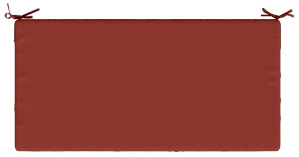 Jastuk za sjedalo SOEST 100% poliester Crvena 120 x 60 x 10 cm - Crvena 120 x 60 x 10 cm Melange