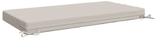 Jastuk za sjedalo SOEST 100% poliester Bijela 120 x 60 x 10 cm - Bijela 120 x 60 x 10 cm Melange