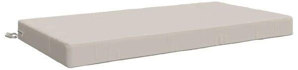 Jastuk za sjedalo SOEST 100% poliester Bijela 120 x 60 x 10 cm - Bijela 120 x 60 x 10 cm Melange