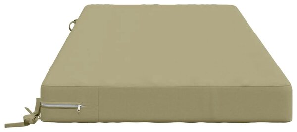 Jastuk za sjedalo SOEST 100% poliester Svijetlo zelena - Svijetlo zelena 120 x 60 x 10 cm Melange
