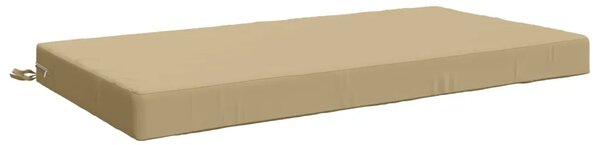 Jastuk za sjedalo SOEST 100% poliester Bež 120 x 80 x 10 cm - Bež 120 x 80 x 10 cm Poliester