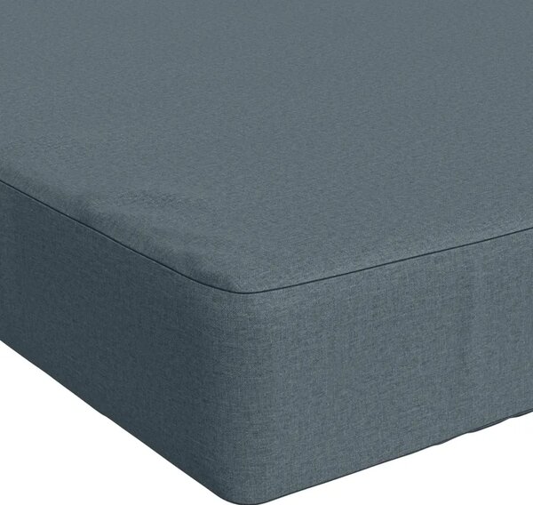 Jastuk za sjedalo SOEST 100% poliester Plava 120 x 80 x 10 cm - Plava 120 x 80 x 10 cm Melange