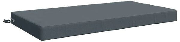 Jastuk za sjedalo SOEST 100% poliester Plava 120 x 80 x 10 cm - Plava 120 x 80 x 10 cm Melange