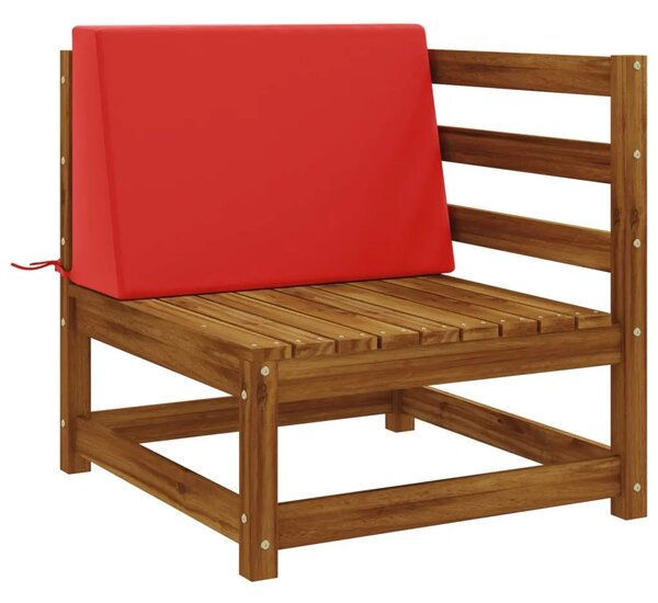 Jastuk za naslon SOEST 100% poliester Crvena 60 x 20 x 40 cm - Crvena 60 x 20 x 40 cm Poliester