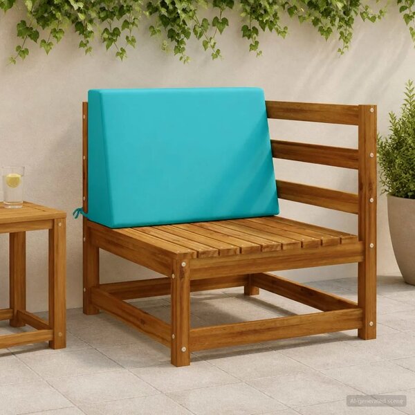 Jastuk za naslon SOEST 100% poliester Tirkizna 60 x 20 x 40 cm - Tirkizna 60 x 20 x 40 cm Poliester