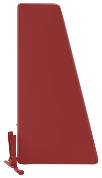 Jastuk za naslon SOEST 100% poliester boja crnog vina - boja crnog vina 60 x 20 x 40 cm Poliester