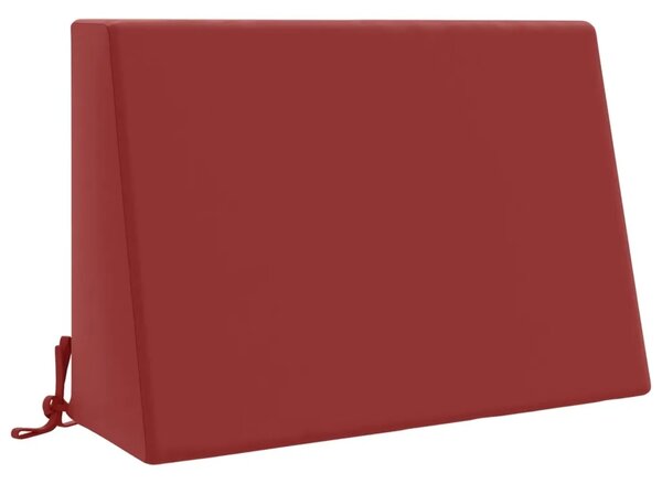 Jastuk za naslon SOEST 100% poliester boja crnog vina - boja crnog vina 60 x 20 x 40 cm Poliester
