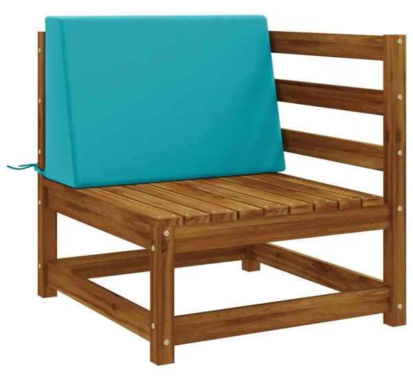 Jastuk za naslon SOEST 100% poliester Tirkizna 60 x 20 x 40 cm - Tirkizna 60 x 20 x 40 cm Poliester