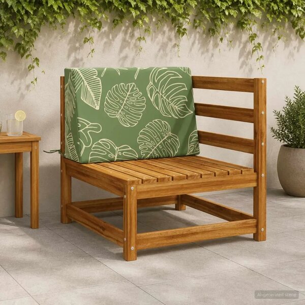 Jastuk za naslon SOEST 100% poliester Dezen s listom - Dezen s listom 60 x 20 x 40 cm Poliester