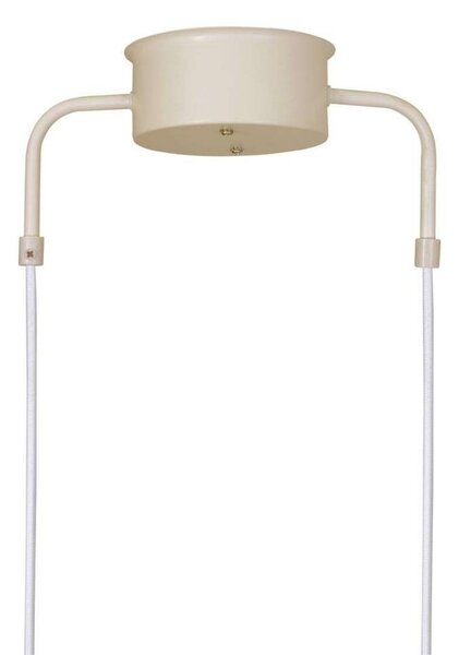 Globen Lighting viseća lampa CURVE 5, bež, 5 žarulja, 165 cm, prigušiva, Bež, Dnevni boravak/blagovaonica, Metal