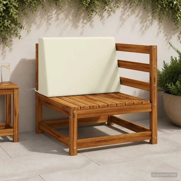 Jastuk za naslon SOEST 100% poliester Krem 60 x 20 x 40 cm - Krem 60 x 20 x 40 cm Poliester