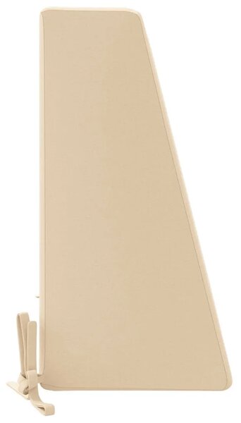 Jastuk za naslon SOEST 100% poliester Krem 60 x 20 x 40 cm - Krem 60 x 20 x 40 cm Melange