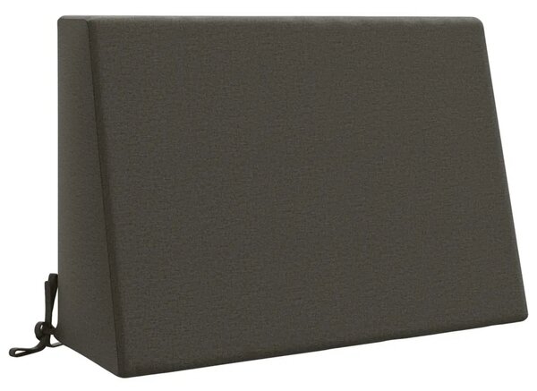 Jastuk za naslon SOEST 100% poliester Antracit 60 x 20 x 40 cm - Antracit 60 x 20 x 40 cm Melange