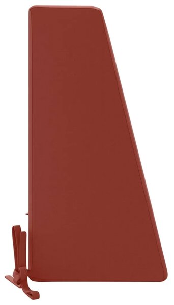 Jastuk za naslon SOEST 100% poliester Crvena 60 x 20 x 40 cm - Crvena 60 x 20 x 40 cm Melange