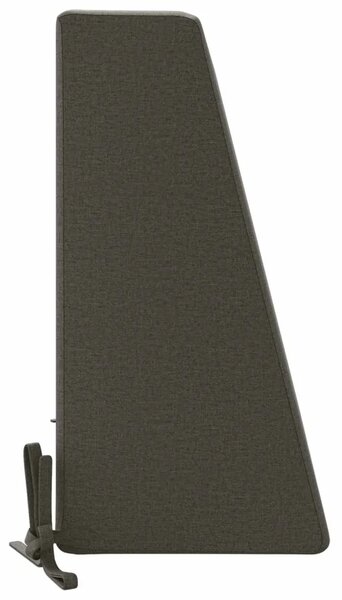 Jastuk za naslon SOEST 100% poliester Antracit 60 x 20 x 40 cm - Antracit 60 x 20 x 40 cm Melange