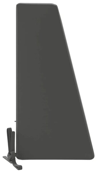 Jastuk za naslon SOEST 100% poliester Antracit 60 x 20 x 40 cm - Antracit 60 x 20 x 40 cm Poliester
