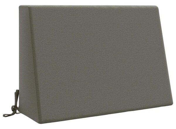 Jastuk za naslon SOEST 100% poliester Siva 60 x 20 x 40 cm - Siva 60 x 20 x 40 cm Melange