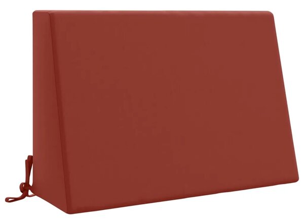 Jastuk za naslon SOEST 100% poliester Crvena 60 x 20 x 40 cm - Crvena 60 x 20 x 40 cm Melange