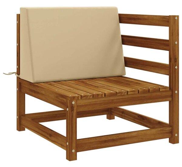 Jastuk za naslon SOEST 100% poliester Bež 60 x 20 x 40 cm - Bež 60 x 20 x 40 cm Poliester