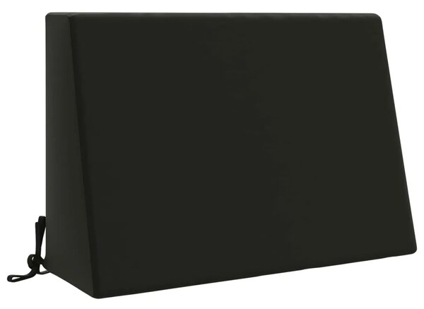 Jastuk za naslon SOEST 100% poliester Crna 60 x 20 x 40 cm - Crna 60 x 20 x 40 cm Poliester